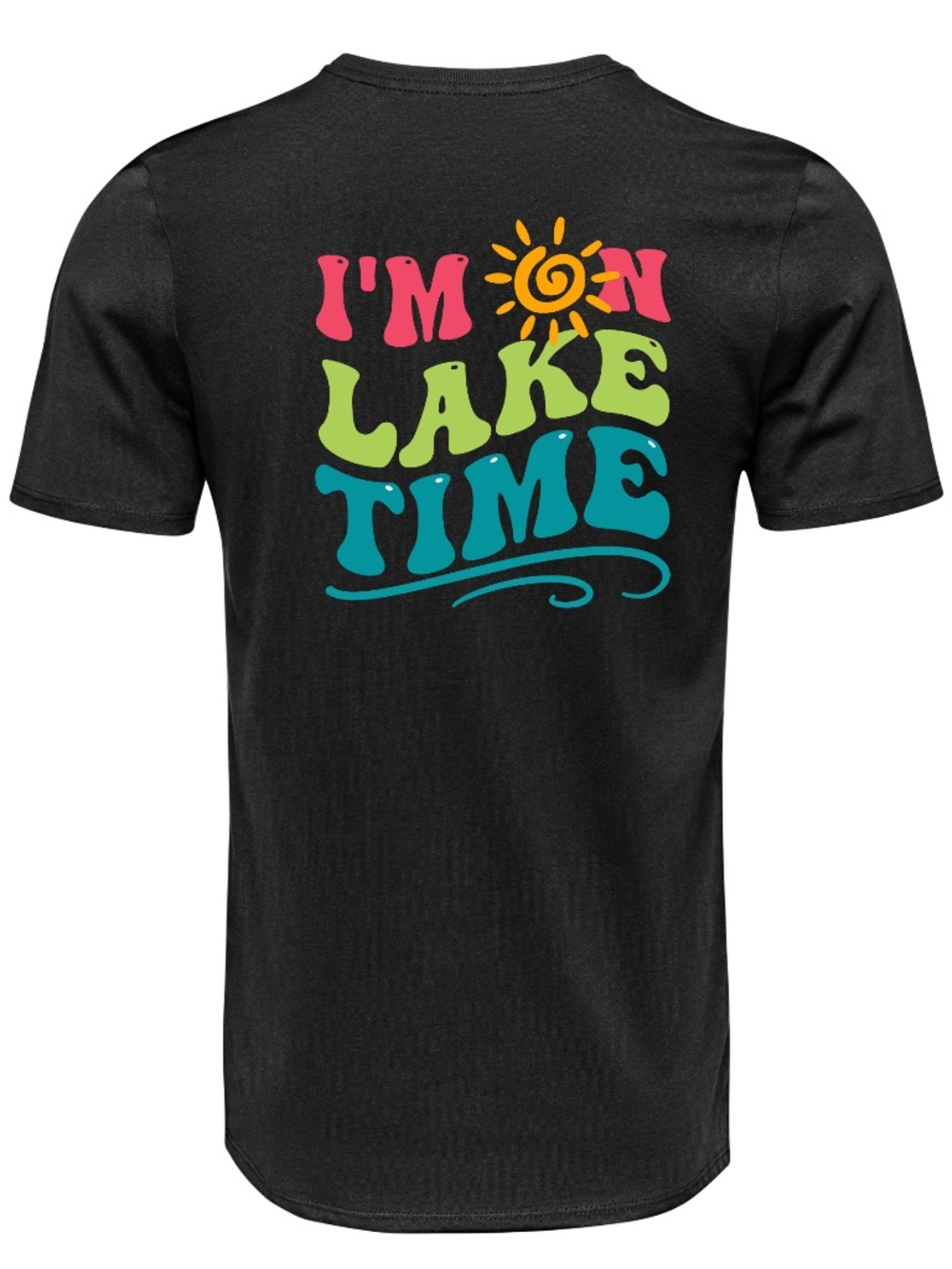 I'M ON LAKE TIME SHORT SLEEVE T-SHIRT